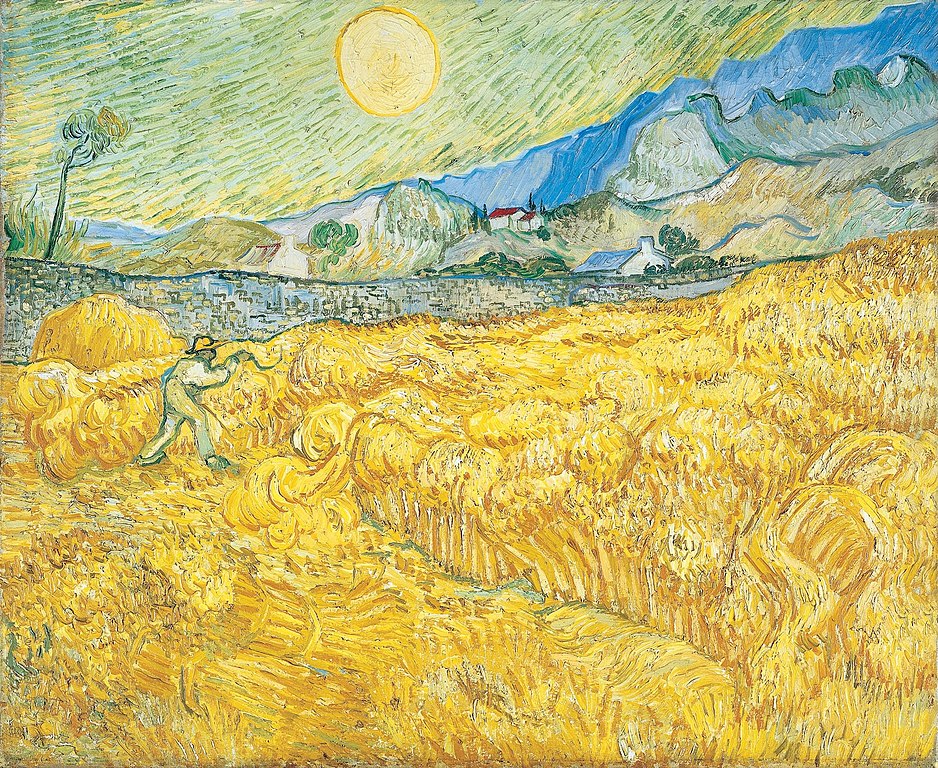 Wheat Field with a Reaper